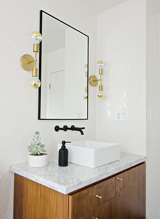 بهترین آینه های دکور در طراحی داخلی حمام
