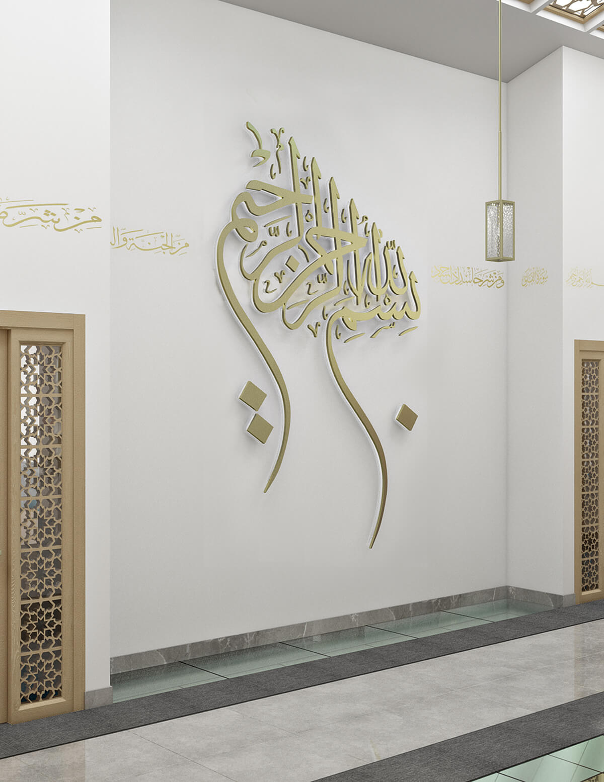 طراحی داخلی مسجد