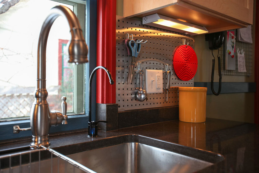 دکوراسیون داخلی و تزئین آشپزخانه در یک آپارتمان کوچک
