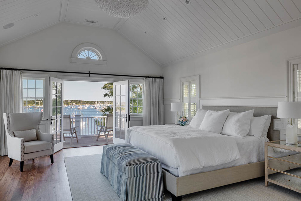طراحی داخلی اتاق خواب در خانه ساحلی (ویلا)